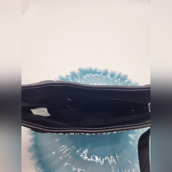 Vera Bradley Sierra Stream Print Small Crossbody - Picture 6 of 7